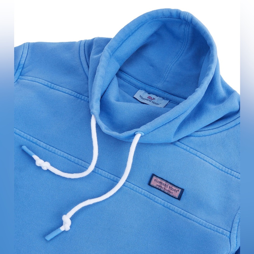 🐳Vineyard Vines Garment Dyed Relaxed Funnel Neck Shep Shirt🐳 - Picture 9 of 12